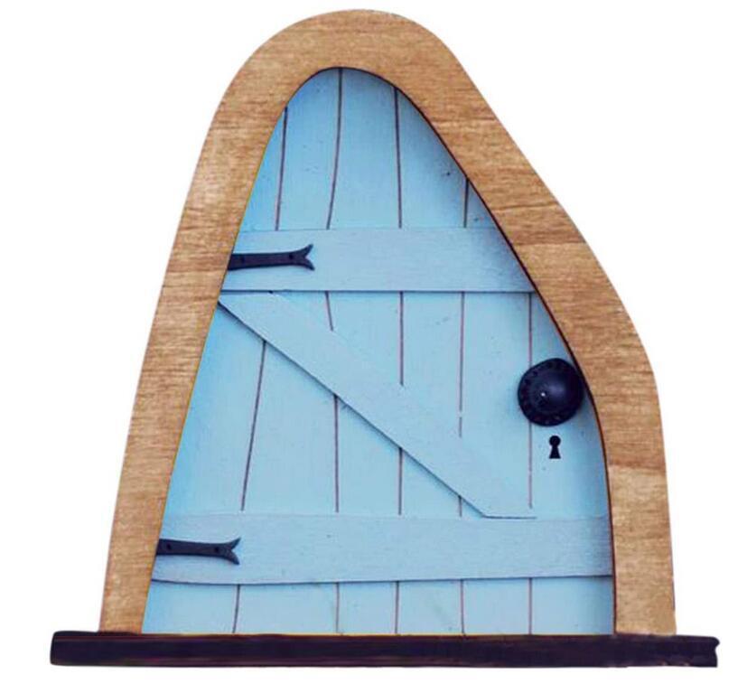 Miniature Decorative Scene Arrangement Tree leprechaun door