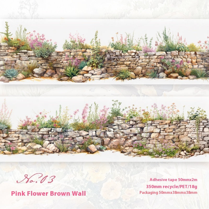 Green Garden Decorative Tape - Leprechaun Trap Camouflage & Nature Scenes