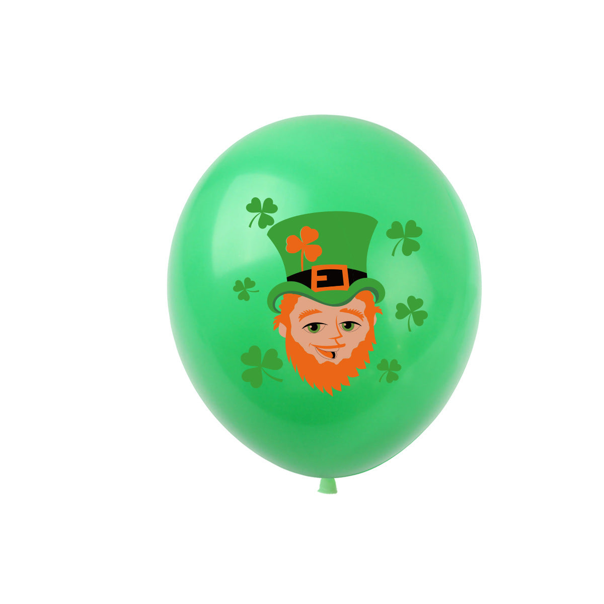 Premium Green Clover Latex Balloons - St. Patrick's Day Party Decorations