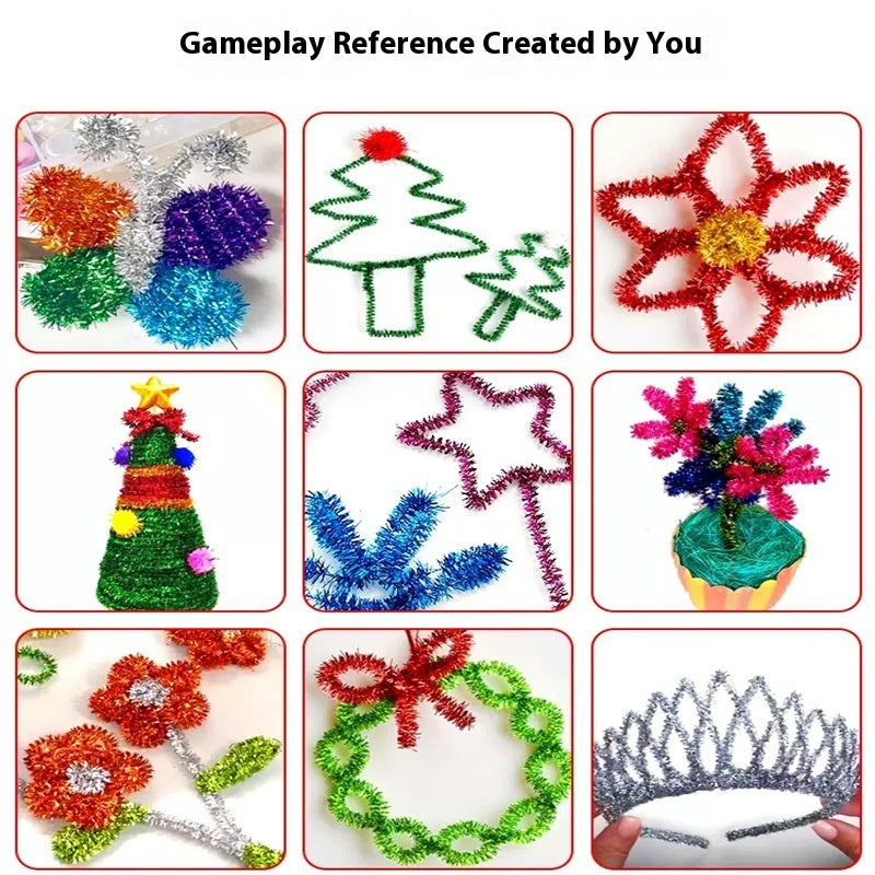Sparkly Pipe Cleaners