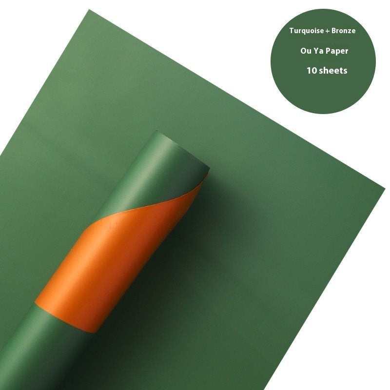Green trap wrapping paper