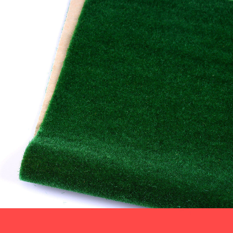 Green Felt Paper Fake Grass