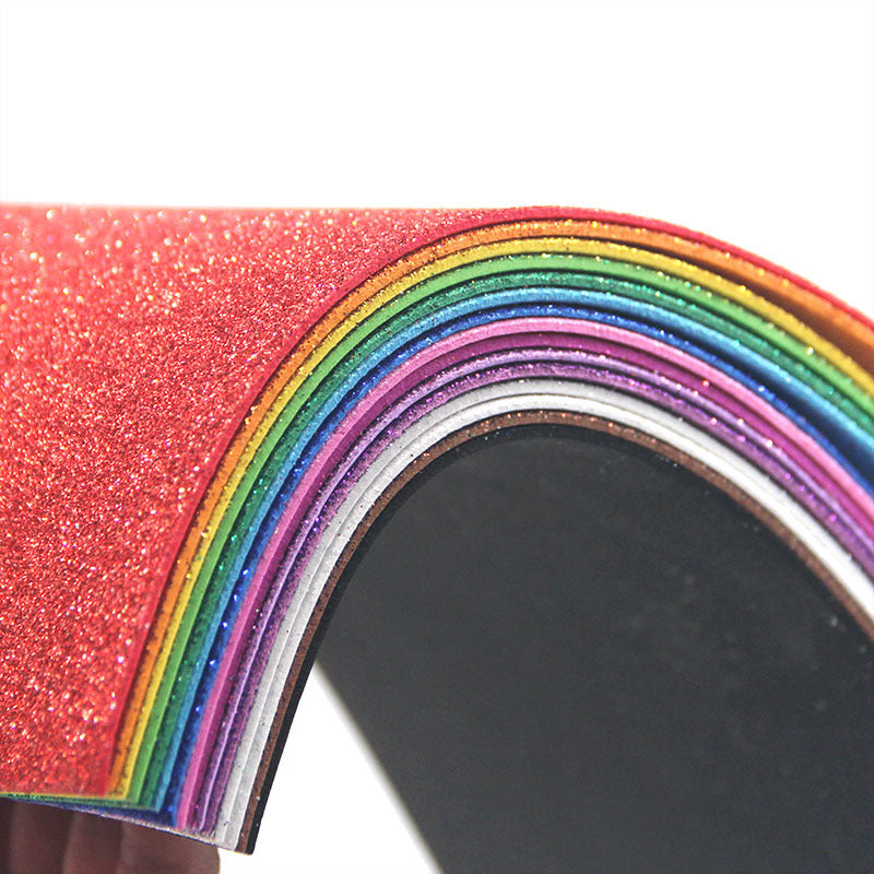 Glitter paper gold powder foam paper