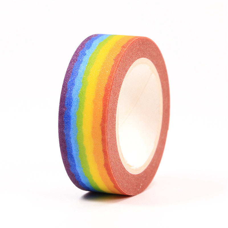 Rainbow And Paper Matte Hand Account Tape