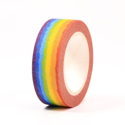 Rainbow And Paper Matte Hand Account Tape