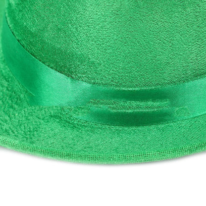 Classic Irish Green Knit Hat - St. Patrick's Day Plaid Beanie
