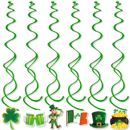 Complete St. Patrick's Day Party Kit - Lucky Clover Hat, Banner, Cups & Plates