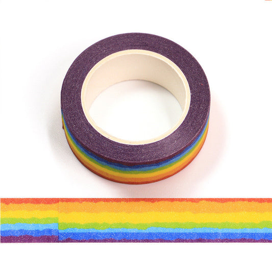 Rainbow And Paper Matte Hand Account Tape