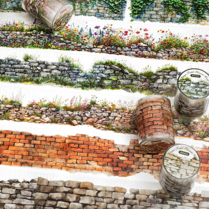 Green Garden Decorative Tape - Leprechaun Trap Camouflage & Nature Scenes