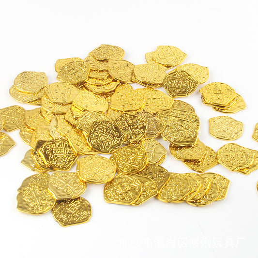 Premium Leprechaun Gold Coins - 100-Piece Trap Bait Treasure Set