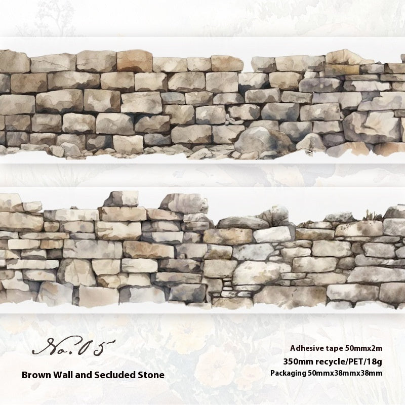 Green Garden Decorative Tape - Leprechaun Trap Camouflage & Nature Scenes