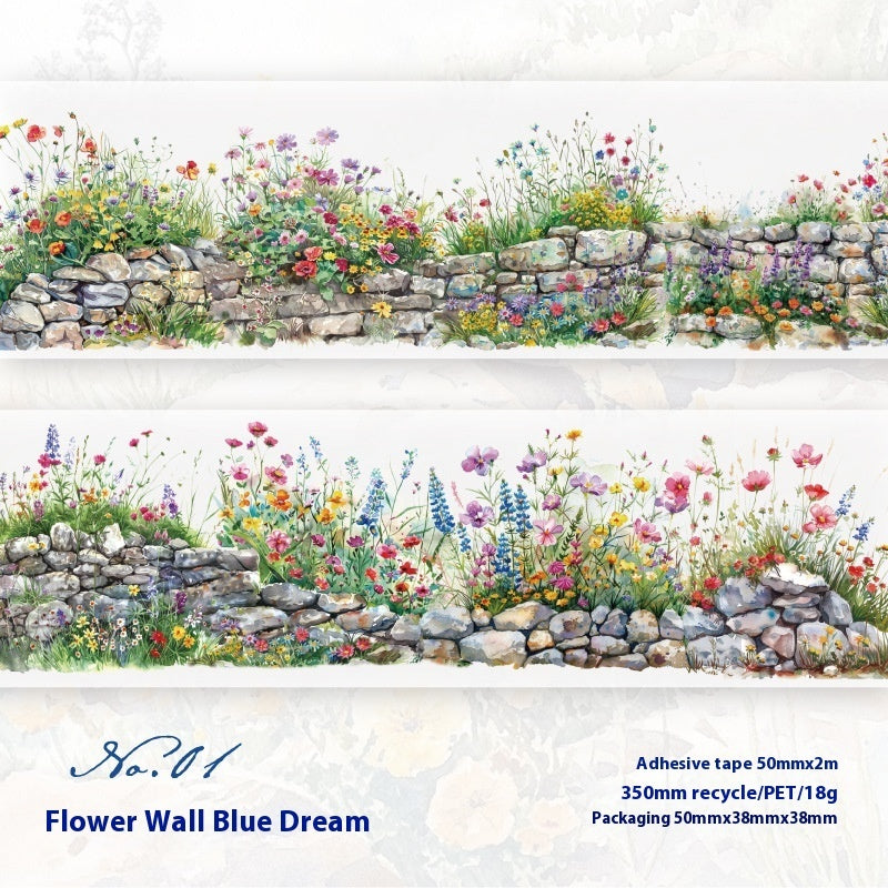 Green Garden Decorative Tape - Leprechaun Trap Camouflage & Nature Scenes